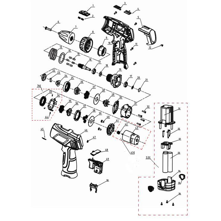 Дрель - шуруповерт ЗДА-10.8-Ли-К