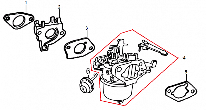 18 КАРБЮРАТОР | СНЕГОУБОРЩИК CHAMPION STT1170E
